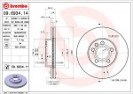 Bremžu diski BREMBO ― AUTOERA.LV