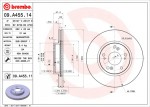 Priekšējais bremžu disks -  BREMBO ― AUTOERA.LV