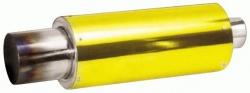 Sport muffler, yellow ― AUTOERA.LV