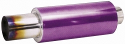 Sport muffler, purple, flame ― AUTOERA.LV