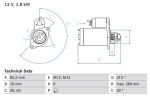 Starteris BOSCH ― AUTOERA.LV