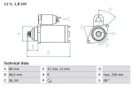 Starteris BOSCH ― AUTOERA.LV