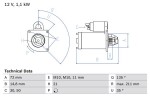 Starteris BOSCH ― AUTOERA.LV