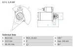 Starteris BOSCH ― AUTOERA.LV