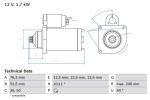 Starteris BOSCH ― AUTOERA.LV