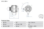 Ģenerators BOSCH ― AUTOERA.LV