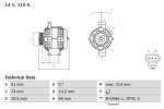 Ģenerators BOSCH ― AUTOERA.LV