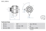 Ģenerators BOSCH ― AUTOERA.LV