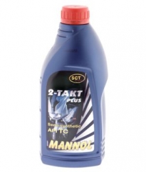 Semy-sinthetic Mannol 2-stroke oil PLUS, 1L ― AUTOERA.LV