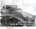 Front wind deflector set  Alfa Romeo Giulietta (2010-2017)