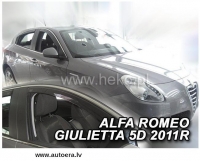 К-т пер. и зад. ветровиков Alfa Romeo Giulietta (2010-2017)