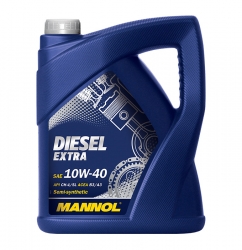 Semi-synthetic oil Mannol DIESEL EXTRA 10W-40 (TDI), 5L ― AUTOERA.LV