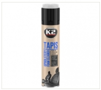 Пятновыводитель для тканевой обивки салона ( с щёткой)  - K2 TAPIS, 600мл.