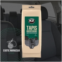 Очиститель обивки автомобиля (владные салфетки) - K2 TAPIS, 24шт.