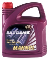 Синтетическое масло - Mannol EXTREME 5W-40, 5L