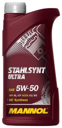 Синтетическое масло - Mannol STAHLSYNT ULTRA 5W50, 1Л ― AUTOERA.LV