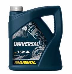 Mineral oil - Mannol Universal 15W40, 5L ― AUTOERA.LV