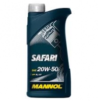 Минеральное масло  - Mannol SAFARI 20W50,  1Л