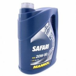 Mineral oil - Mannol SAFARI SAE 20W50, 5L ― AUTOERA.LV