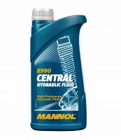 Synthetic hidraulic fluid - MANNOL CHF 11S (yellow-green color) for AUDI/BMW/VOLVO/VW, 1L.  