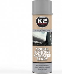 Dibena, riteņu arku un lonžeronu aizsarglīdzeklis - K2 Anti-Gravel, 500ml. (pelēks) ― AUTOERA.LV