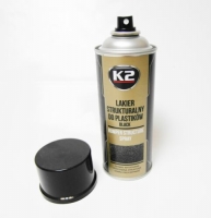 Чёрная краска для бампера - K2 BUMPER , 400мл.