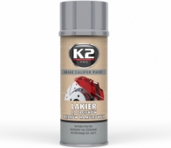 Hight temperature brake calliper paint (silver) - K2, 400ml.   ― AUTOERA.LV