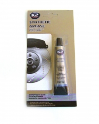 Synthetic grease for the brake system(blue color) - K2 Synthetic Grease, 18ml. ― AUTOERA.LV