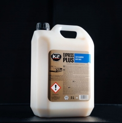 Autošampūns ar vāsku (citronu smārža)- K2 EXPRESS PLUS, 5L. ― AUTOERA.LV