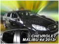 Front and rear wind deflector set Chevrolet Malibu (2012-)