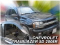 Front wind deflector set  Chevrolet Trailblazer (2001-2009)
