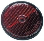 Reflector red, diam.60mm ― AUTOERA.LV