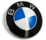 Задняя эмблема "BMW", Ø78мм   (+ E91)