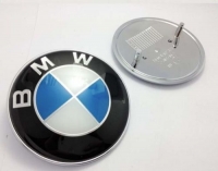 Rear hood Logo "BMW", Ø78mm (+ E91)