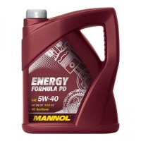 Синтет. моторное масло - Mannol Energy Formula PD (Pumpe-Duse) 5W40, 5Л 