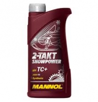 Синтетическое масло Mannol 2-Takt Snowpower, 1L.