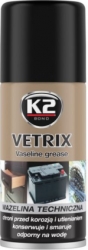 Spray -  K2  VETRIX VASELINE, 140ml. (white color, as white grease) ― AUTOERA.LV