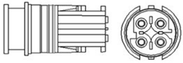 Car battery clamp 40A, 12V (-) ― AUTOERA.LV