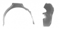 Wing flaps Audi 80 (B4) (1991-1994) Front right