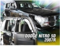 Front wind deflector set Dodge Nitro (2007-)