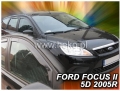 Front wind deflector set Ford Focus (2004-2008)