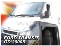 Front wind deflector set Ford Transit (03/2000-)