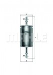 Fuel filter - MAHLE ORIGINAL ― AUTOERA.LV