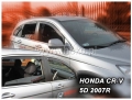 Front and rear wind deflector set Honda CR-V (2007-2012)