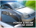 Front wind deflector set Honda Stream (2000-2007)