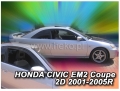 Front wind deflector set Honda Civic (2001-2006)