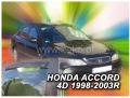 Front and rear wind deflector set Honda Accord (1998-2003)