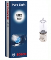 Hologēna spuldze - BOSCH H21W, 12V ( +Volvo gabarīt spuldze)