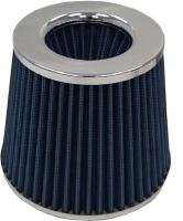 Sport air filter - BLUE, max. d-74mm 