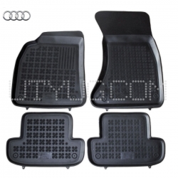 Rubber floor mat set Audi A5 (2007-) with edges ― AUTOERA.LV
